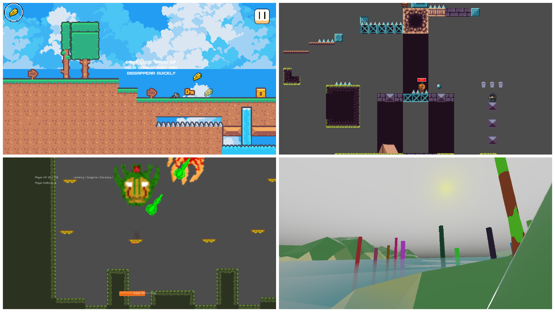 Collage of my best games